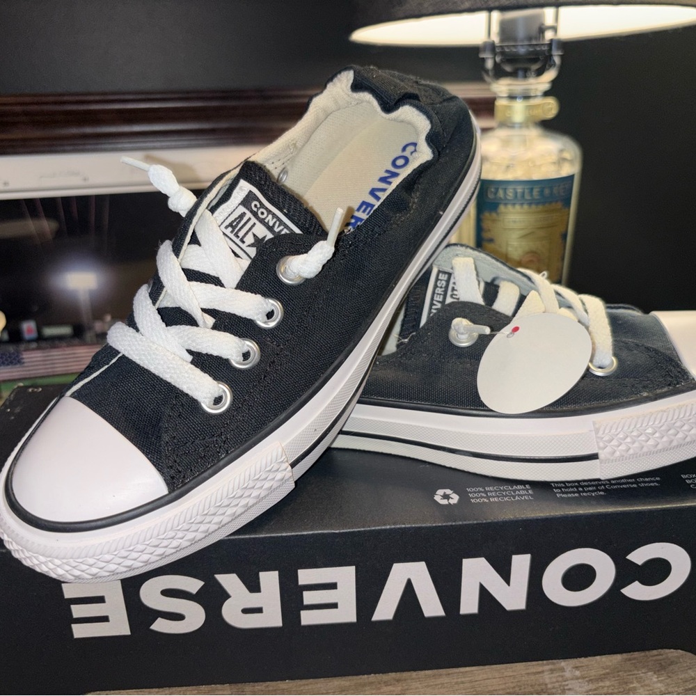 Converse Black and White Sneakers